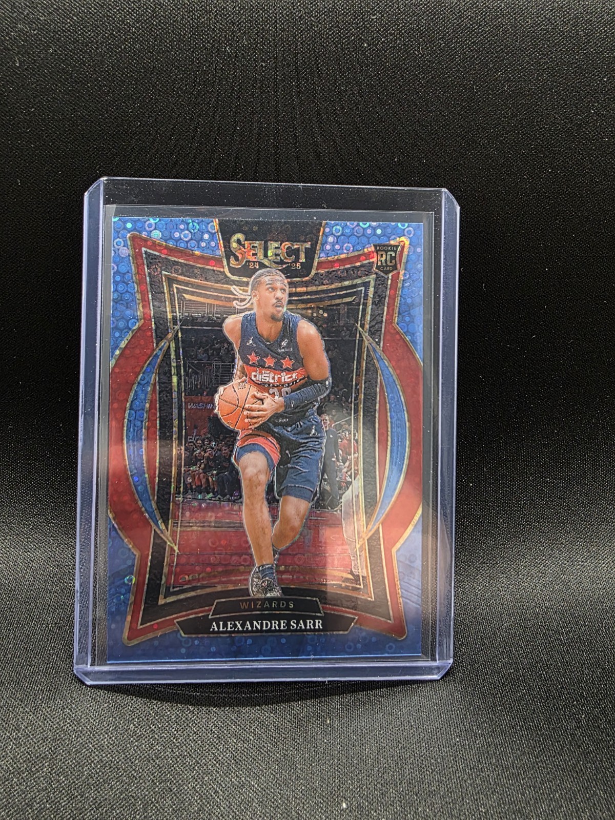 2024-25 Select Alexandre Sarr Concourse RC Light Blue Disco Prizm #/99