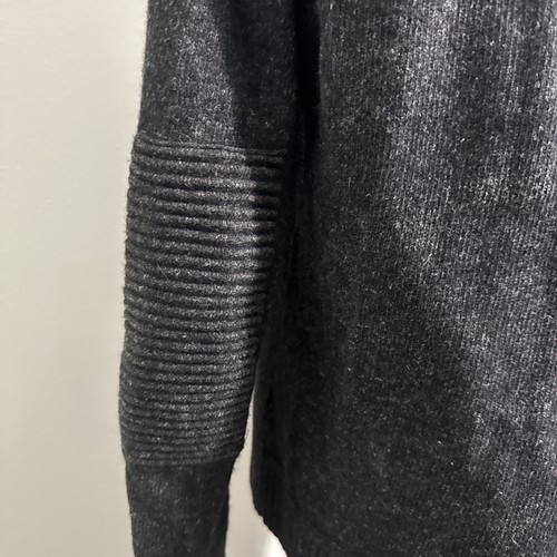 Bonobos Slim Fit Men’s Heather Gray Black Knit Sweater Size L Large Wool Blend - Picture 12 of 13