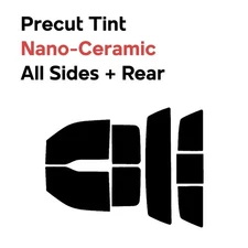 Precut Window Film Nano Ceramic Tint for Ford F-150 2004-2008 2 Door SuperCab