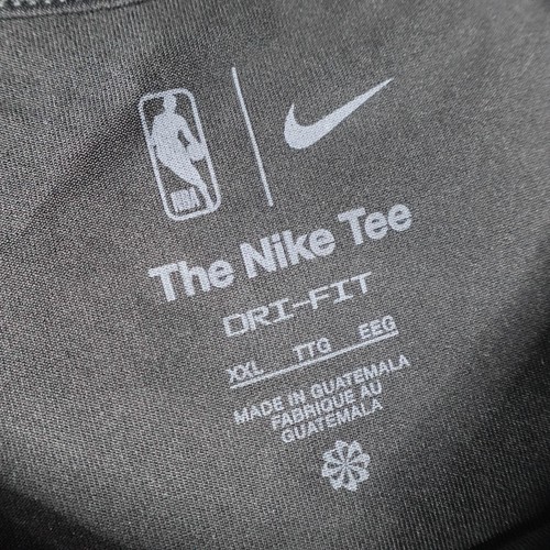 Boston Celtics Shirt Mens 2XL Black NBA Basketball Nike Dri-FIT Long Sleeve Top - Picture 5 of 11