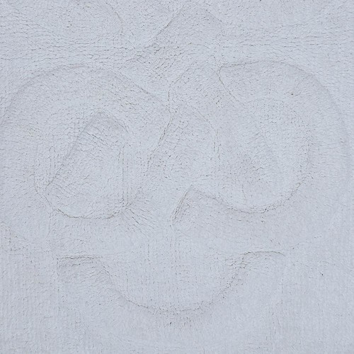 Knightsbridge year Round Racetrack Design Cotton Bath Rug Silver - Bild 4 von 14