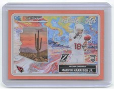 2024 Panini Zenith #22 Marvin Harrison Jr. State of the Art Orange