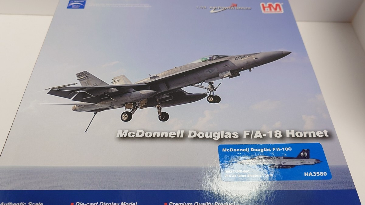 Hobbymaster F/A-18 Hornet Us Navy Vfa-34 Blue Blasters 2015 Hobbymaster F/A-18 Hornet Us Navy Vfa-34 Blue Blasters 2015
