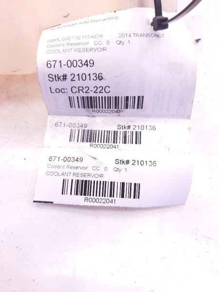 Резервуар охлаждающей жидкости 14-20 FORD TRANS CONNECT CV6Z8A080C - Изображение 4 из 4