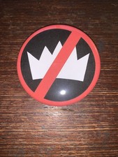 No Kings 2025 Protest Political 2.25 Inch Pinback Button