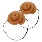 2 Pcs Festival Headwear Funny Hat Lifelike Poo Toy Decorative Poop