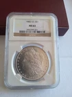 1882-CC Carson City Morgan Silver NGC MS 63