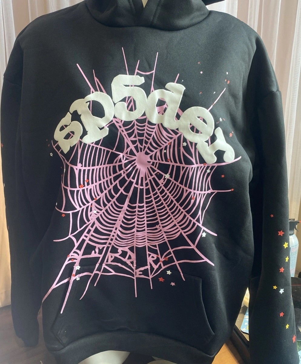 ミ*ピ様 【夏限定価格】sp5der Black Hoodie Buy Sp5der P*nk V2 Hoodie 'Black' - 2406 1FW230106PVH BLAC