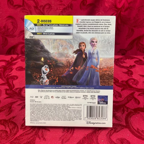 FROZEN II (2020) 4K Ultra HD, Disney, Steelbook, Blu-Ray + DVD - Picture 2 of 6
