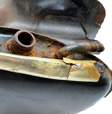 69-74 Honda Cb450 CB 450 Gas Fuel Tank Cafe Racer Candy Orange for