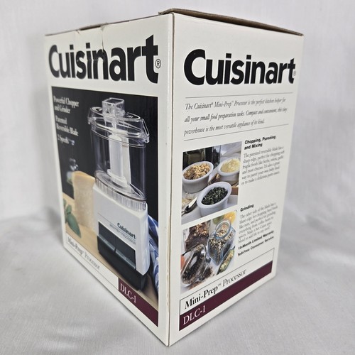 Cuisinart DLC-1 Mini-Prep Food Processor 1996 Chopper Grinder 21oz Discontinued - Picture 4 of 6