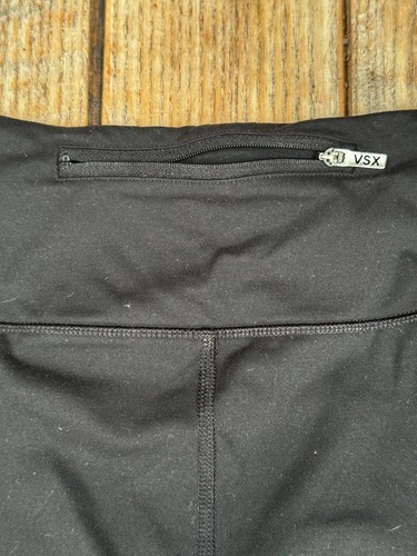 PerfectVICTORIA’S SECRET Sport VSX “Knockout” Black & Multi Capri Leggings, M - Picture 6 of 7