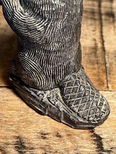 Esculturas de lobo talladas castor un lobo piedra de jabón original Canadá - Imagen 5 de 10