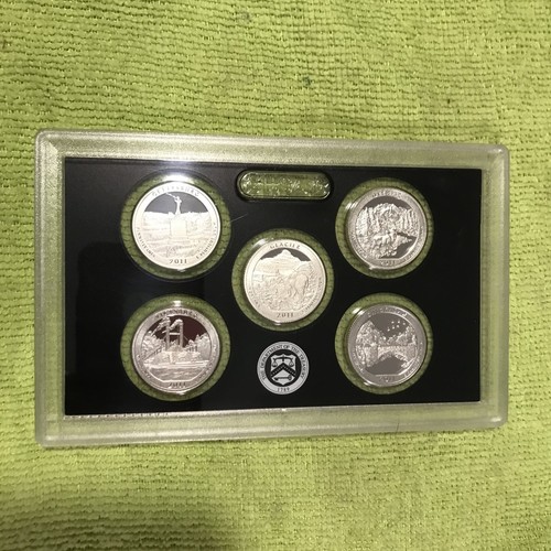 2011-S Silver Proof Set w Box and COA - 第 11/18 張圖片