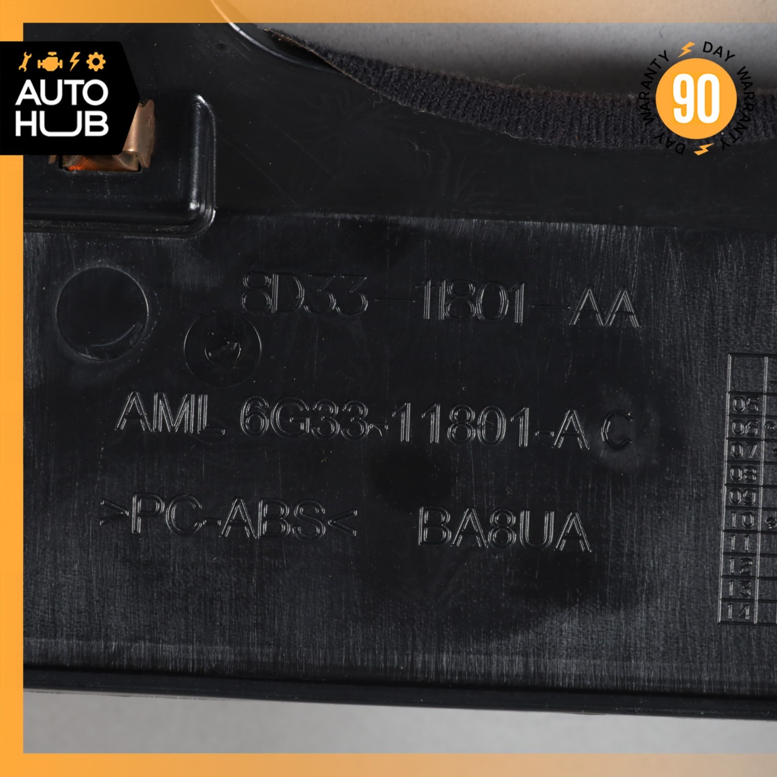 13-16 Aston Martin DB9 Front Center Console Panel Trim CG4355210AAW OEM 22k