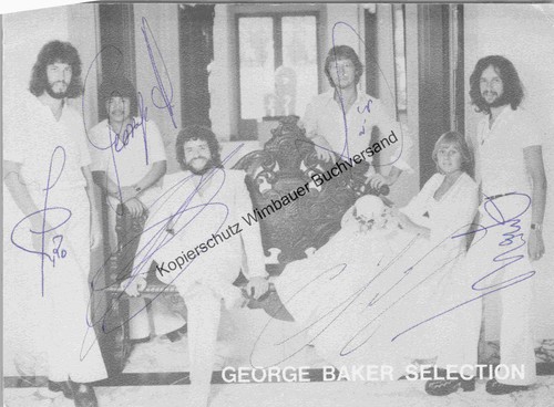 Original Autogramme George Baker Selection /// Autograph signiert signed signee