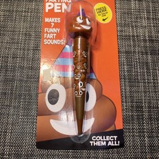 Farting Poop Pen Makes 7 Funny Fart Sounds - Perfect Stocking Stuffers for Kids,