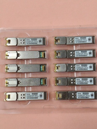 ciena 10/100/1000M RJ45 100m I-EMP SFP . Moduł XCVR-B00CRJ, CMUIAECGAA - Zdjęcie 5 z 5