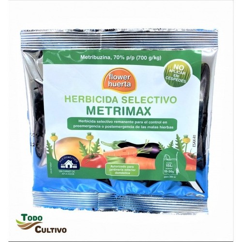 Herbicida selectivo metribuzina 30 grs. huerto y Patata - Imagen 1 de 3