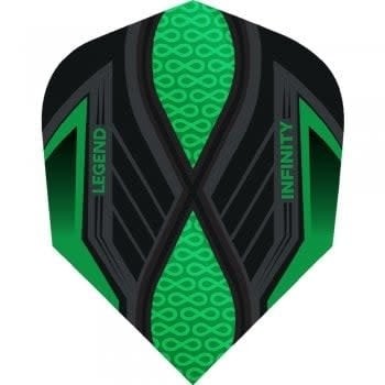Vuelos de dardos Legend Infinity Green Nº2 - Imagen 1 de 1