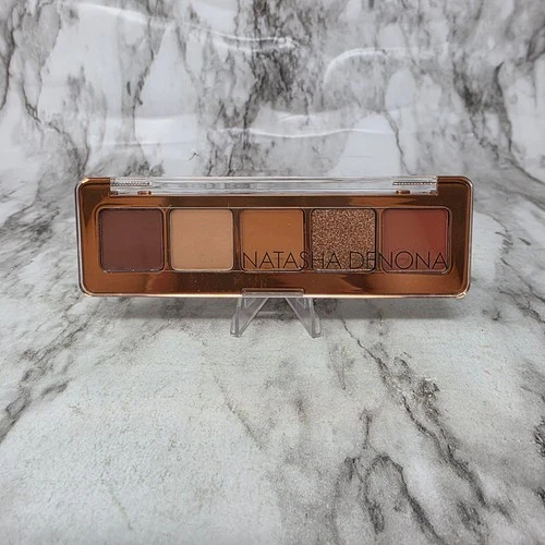 Natasha Denona Mini Bronze Eyeshadow Palette Russet Flesh Gobi Bronze Foil Tuff