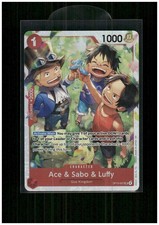 Ace & Sabo & Luffy OP13-007 SR Art Carrying on His Will ENGLISH