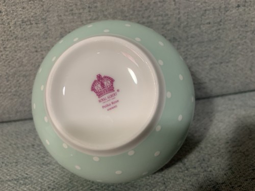 Royal Albert Polka Rose Bowl & Jam Dish - Picture 6 of 6