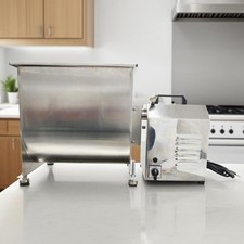 40L Stainless Steel Dumpling Filling Mixer Blender Electric /Manual Dual-purpose