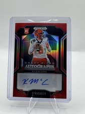 2025 Panini Prizm Draft Picks - Autographs Kyle McCord Red Prizm /399 (AU, RC)