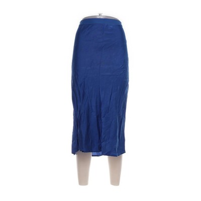 Mrs & Hugs, Maxirock, Größe: L, Blau, Viskose, Einfarbig, Damen #SYW