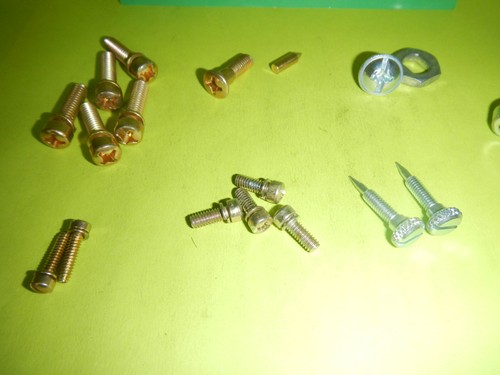 DEMON SIX SHOOTER  BG CARBURETOR COSMETIC NEW SCREW  KIT  DOES 1 2BBL.  21 PCS - Picture 5 of 5