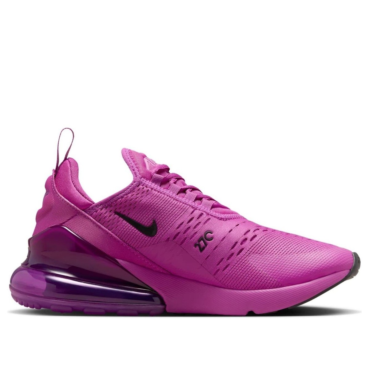 Nike Air Max 270 Hot Fuchsia Beyond Pink Black AH6789-501 Women's