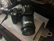 Olympus EVOLT E-500 8.0MP DSLR Camera Kit Bundle 2 Lens/Batteries Charger Tested