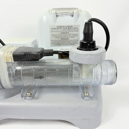 Intex Krystal Clear Saltwater System Pool Filter Pump CS8110 15000 Gallons Works - Picture 19 of 23