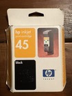 Genuine HP Invent 45 Ink Cartridge Black, Model 51645AE EXPIRED INK DEC 2003