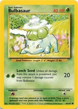 Pokemon - Bulbasaur #044/102 - Base Set Common