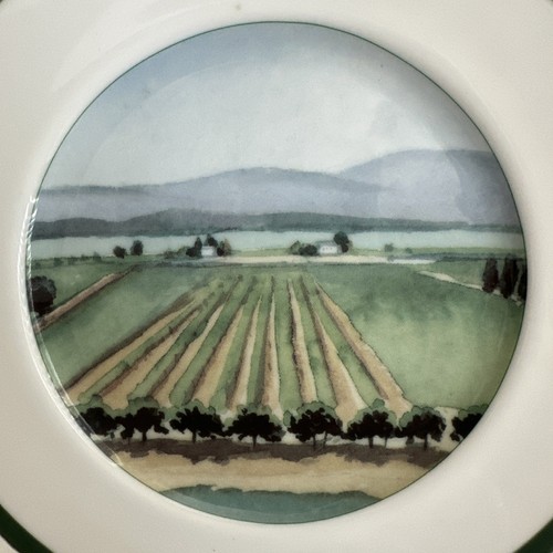 "Juego de 6 platos de ensalada de postre Williams-Sonoma County Landscape 8,25""" - Imagen 6 de 10
