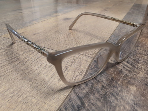 BURBERRY BE2246F Montatura per occhiali da vista Wayfarer Cat Flex 3354 beige 53-15-140 B11 - Foto 2 di 8
