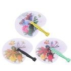 3 Pcs Foldable Hand Fans Lightweight Chinese Style For Use