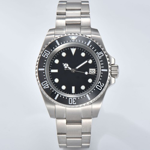 WATCH 44mm Watch Men's Deep Sea Mechanical Watch Waterproof Business NH Series 3 - Foto 20 di 20