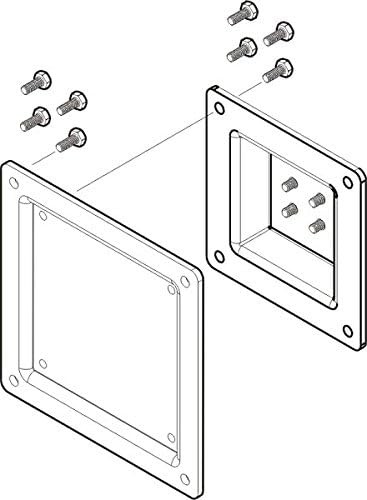 Neomounts by Newstar FPMA-VESA100 LCD/LED/TFT-Wall Mount schwarz - Afbeelding 3 van 4