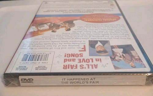 It Happened at the World's Fair (DVD, 1963) Elvis Presley Brand New!!! - Afbeelding 3 van 3
