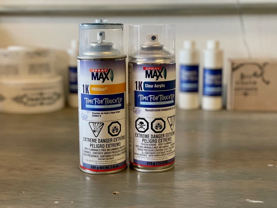 Kit de pintura retoque aerossol para Chevrolet Spark 2013 - Imagem 3 de 4