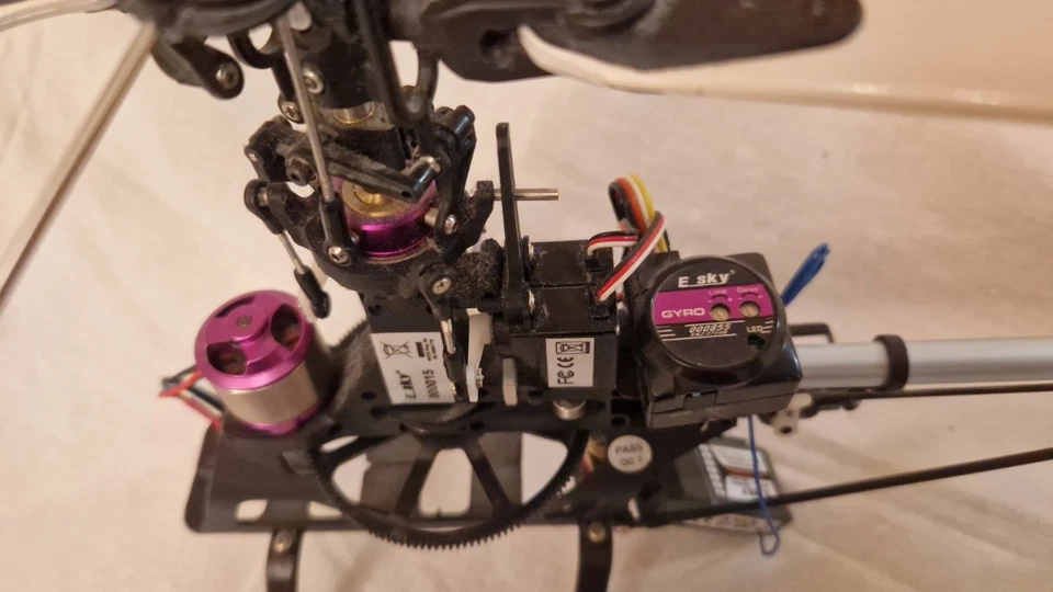 RC Heli E Sky 245 Helikopter, defekt, Bastelobjekt zum Umrüsten - s. Beschreib. - Bild 4 von 4