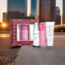 RIZOS CURLS BEST SELLERS SET DETANGLE, MOUSSE & DEFINING TRAVEL KIT SEALED