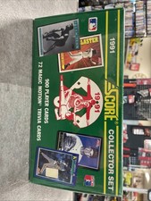 1991 Score Baseball Collector Set Sealed 900 Cards- Rip In Seal