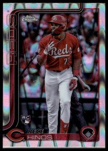 2025 Topps Chrome #253 Rece Hinds Refractors