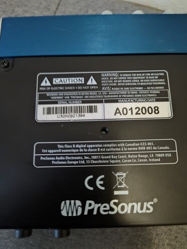 PreSonus AudioBox USB 96 A012008-  BLUE/BLACK - Picture 3 of 10