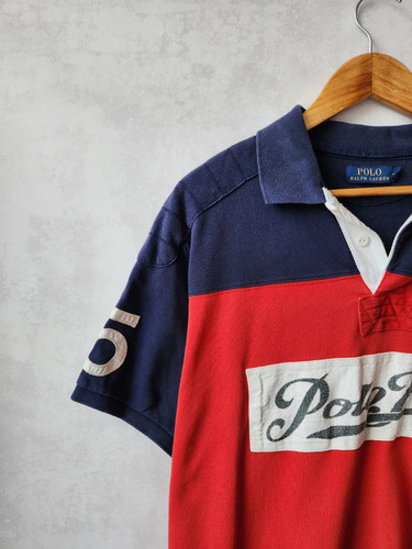 Vintage Polo Ralph Lauren RLPC center logo polo shirt XXL - Picture 2 of 8