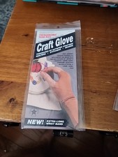 Thergonomic Hand-Aids Craft Glove 1/Pkg-Medium Xtra Long Wrist Band